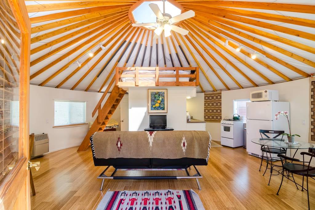 Malibu Farm Yurt on Airbnb POPSUGAR Smart Living Photo 4