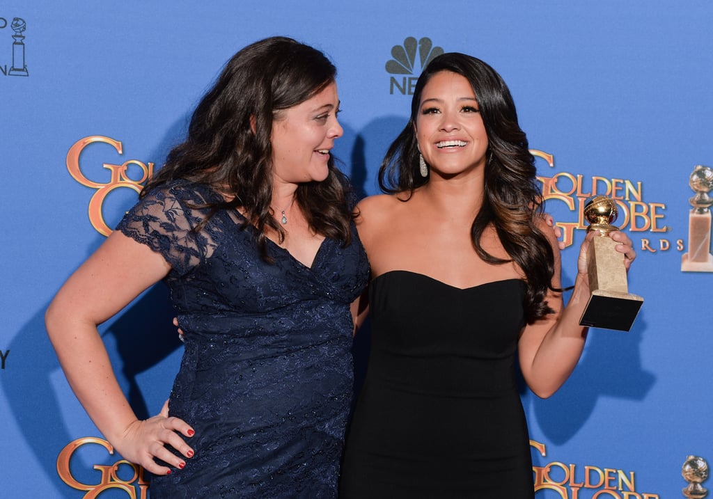 Gina Rodriguez's 2015 Golden Globes Night