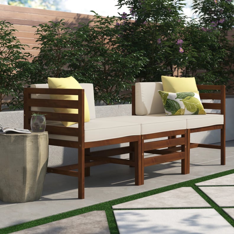 For Outdoor Entertaining: Wide Outdoor Patio Sofa