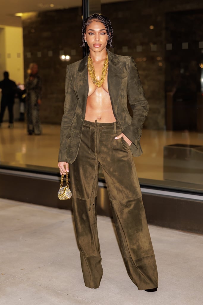 Lori Harvey at Tom Ford During New York Fashion Week