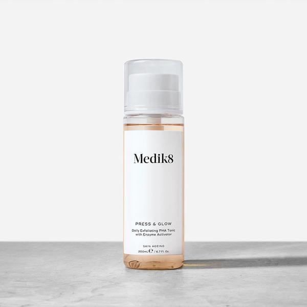 Medik 8 Press & Glow Daily Exfoliating PHA Tonic With Enzyme Activator