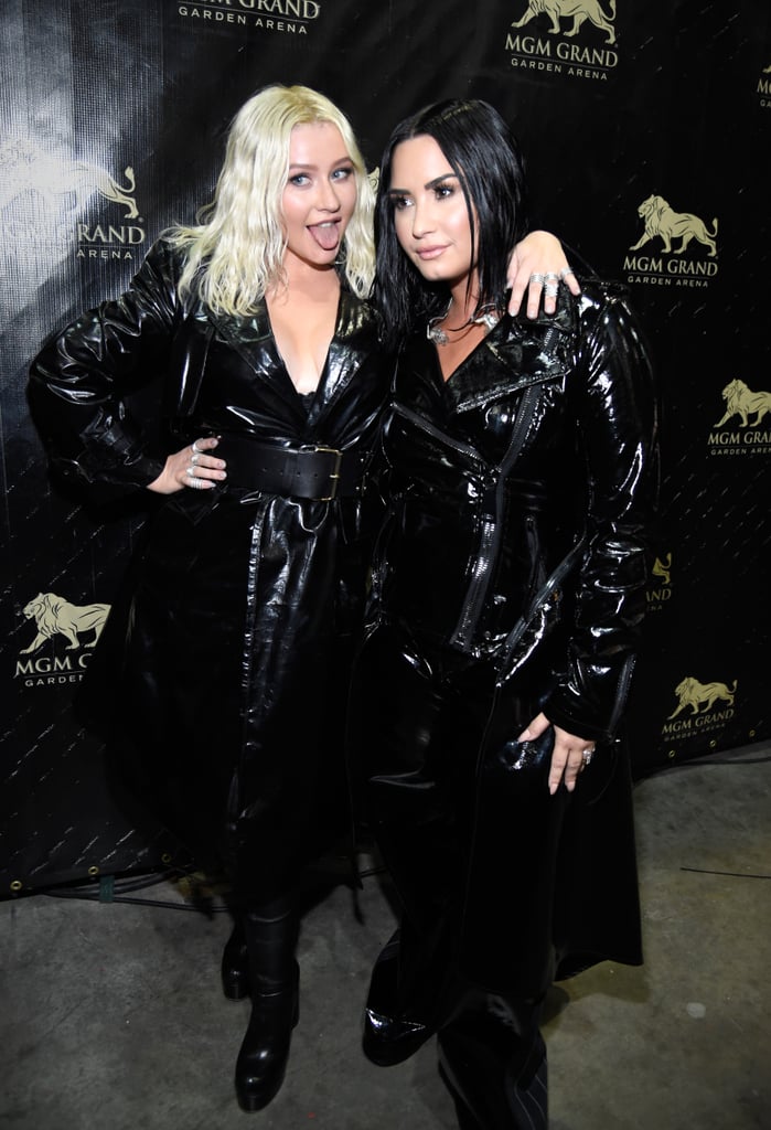 Christina Aguilera and Demi Lovato Friendship Pictures