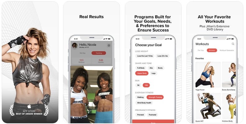 Jillian Michaels Fitness App