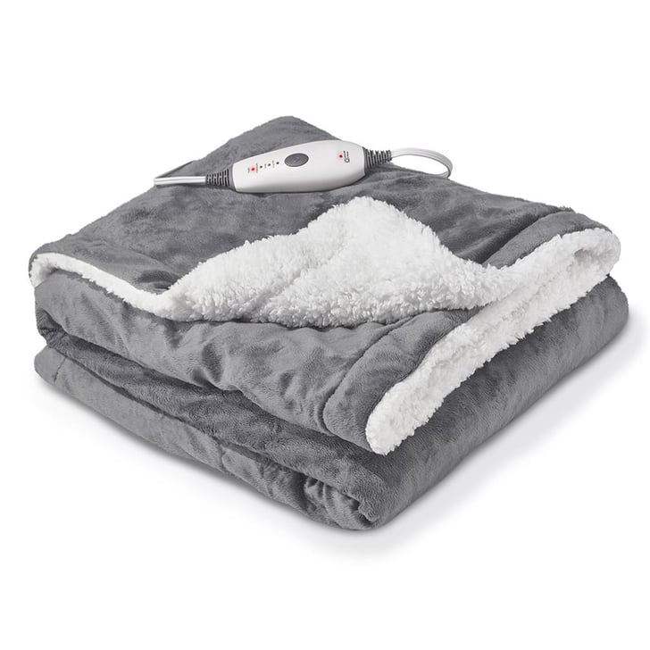 Hammacher Schlemmer The Heated Weighted Blanket Best Heated Weighted