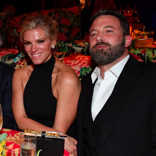 Ben Affleck and Lindsay Shookus at the 2017 Emmys