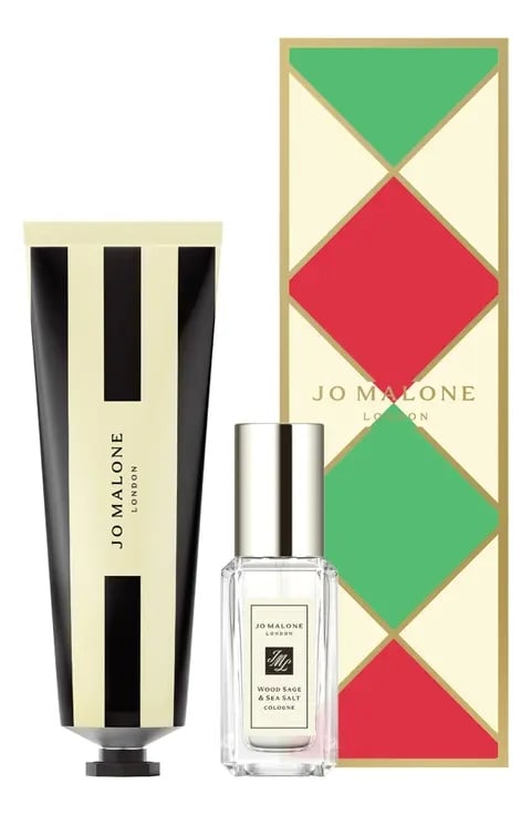 Jo Malone Holiday Favorites Gift Set ($45)
Fragrances often get the reputation as the fallback gift — but nothing about this luxe set screams contingency plan. The limited-edition Nordstrom exclusive includes a travel-size bottle of the brand's popular Wood Sage & Sea Salt Cologne with a full-size English Pear & Freesia Hand Cream.
