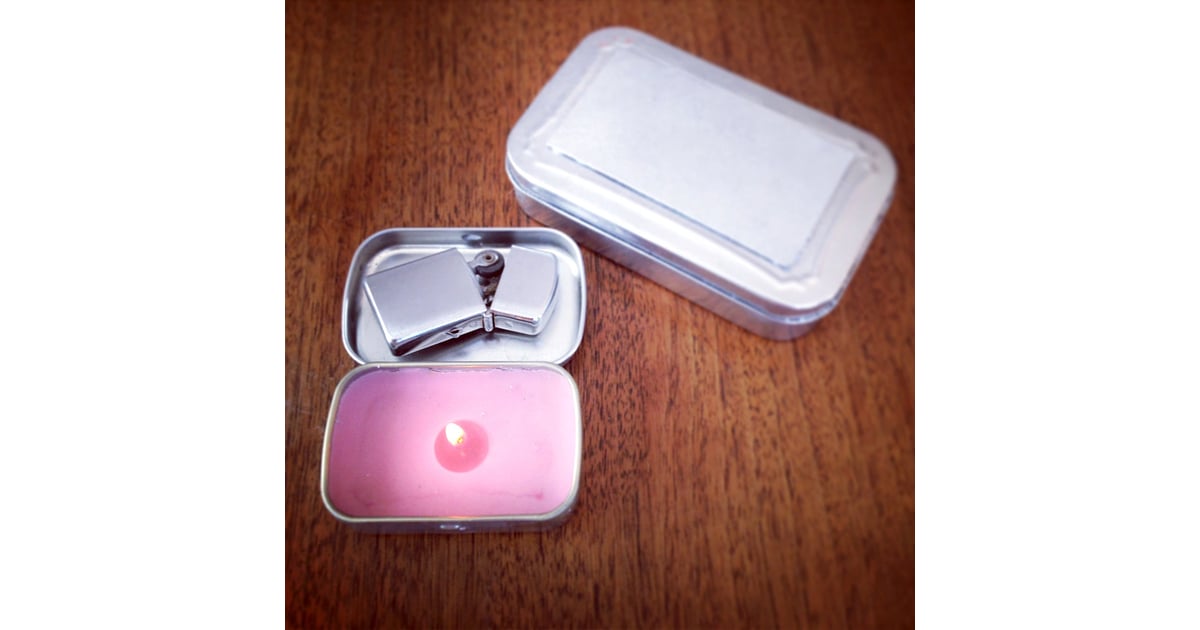 Mint Tin Travel Candle DIY Stocking Stuffers POPSUGAR Smart Living