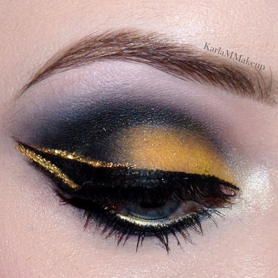 Hufflepuff-Inspired Makeup