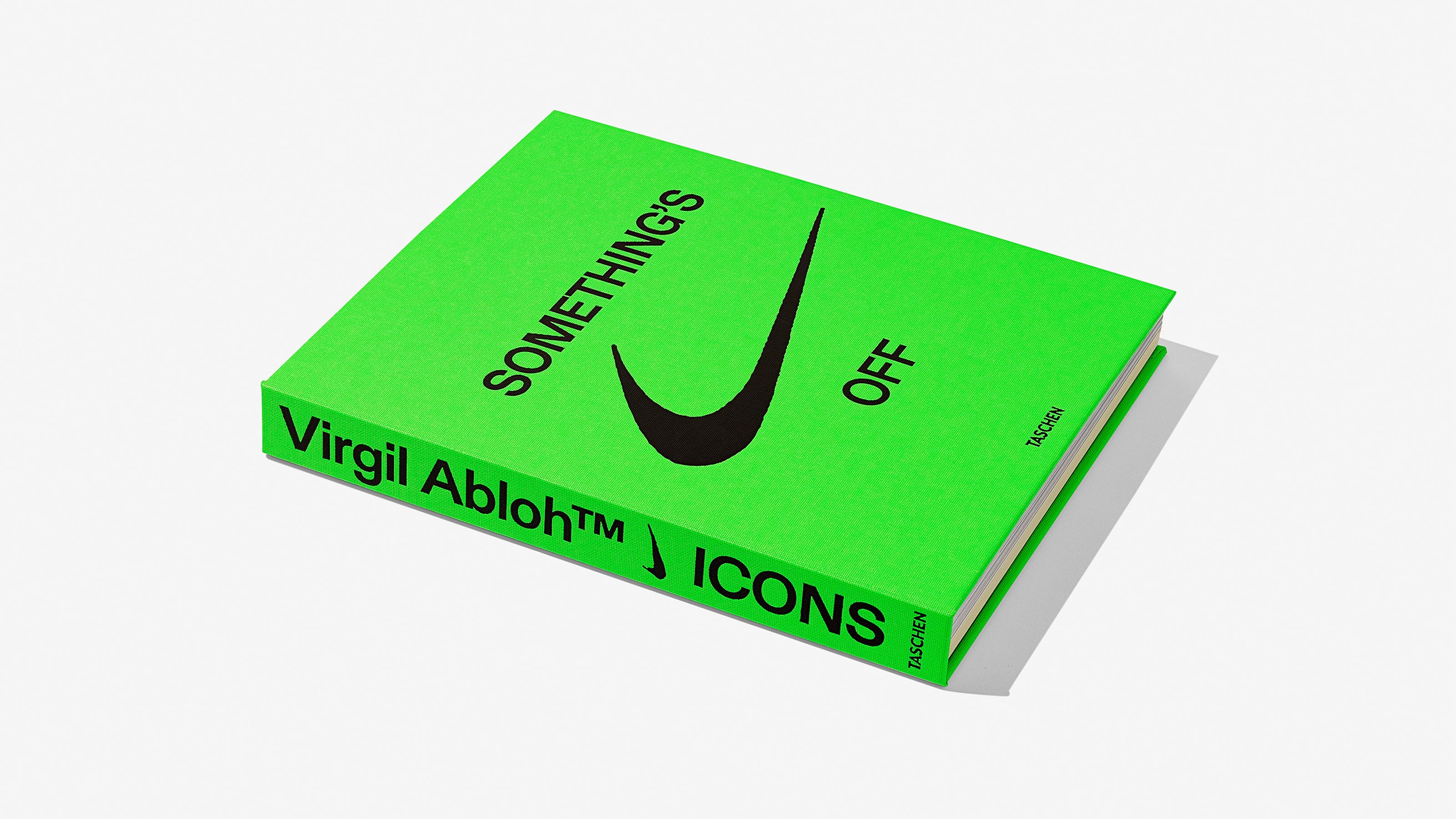 Virgil Abloh and Nike Book ICONS Something's Off