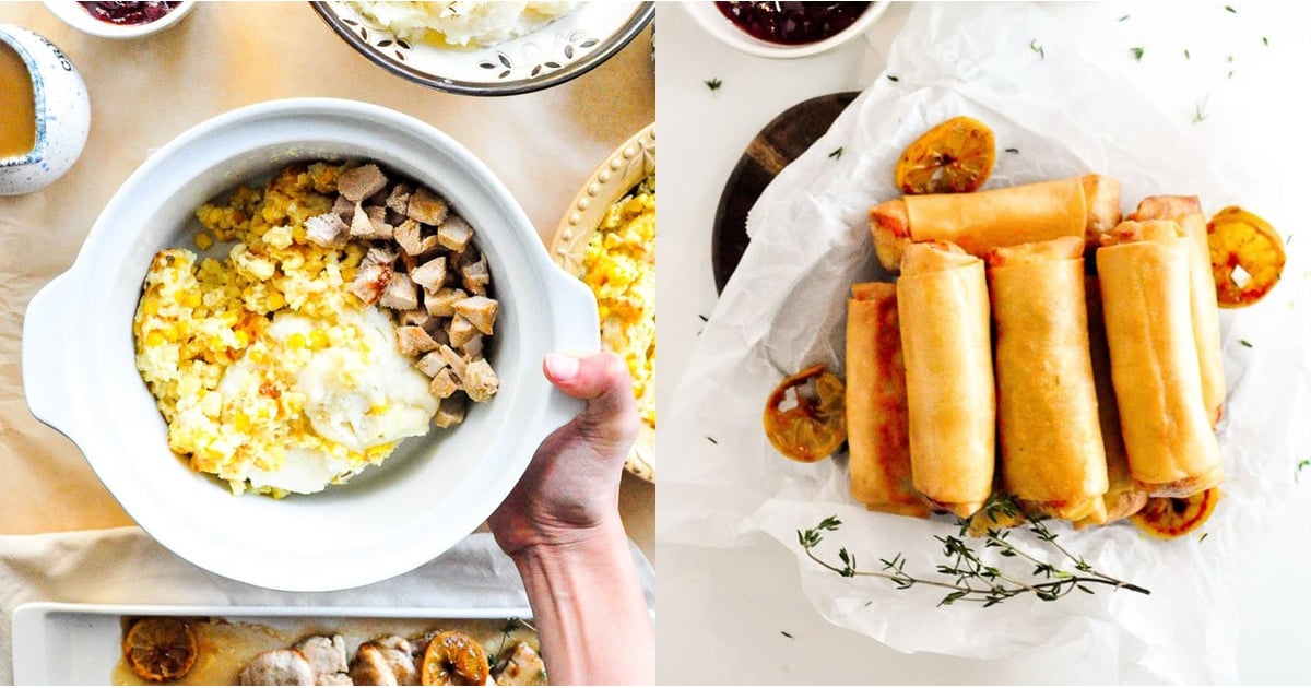 Thanksgiving Leftovers Egg Roll Recipe | POPSUGAR Food