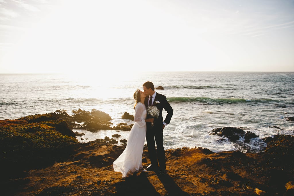 California Coastal Wedding Best Weddings Of 2016 Popsugar Love