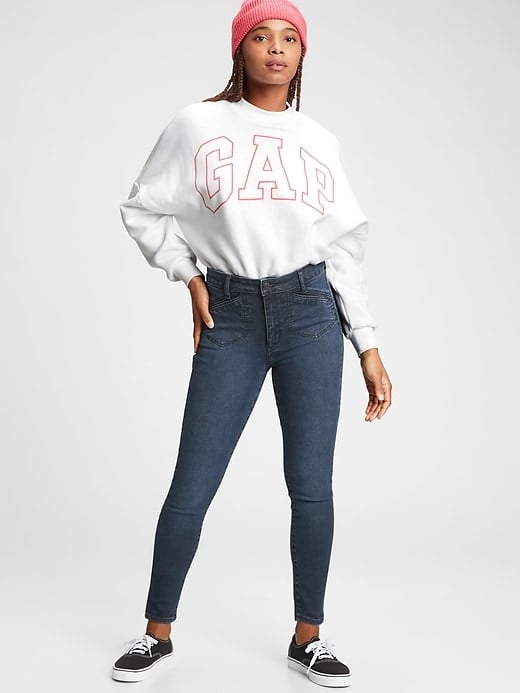 Gap - Introducing the new Universal Jegging. Flattering like denim, comfy  like leggings, and designed to look great on every. single. body. Discover  your new favourite denim, now available in sizes 2-24