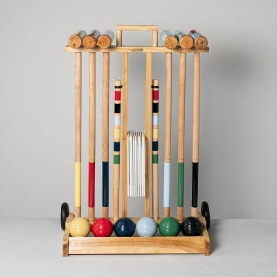 Hearth and Hand with Magnolia Croquet Lawn Game Set
