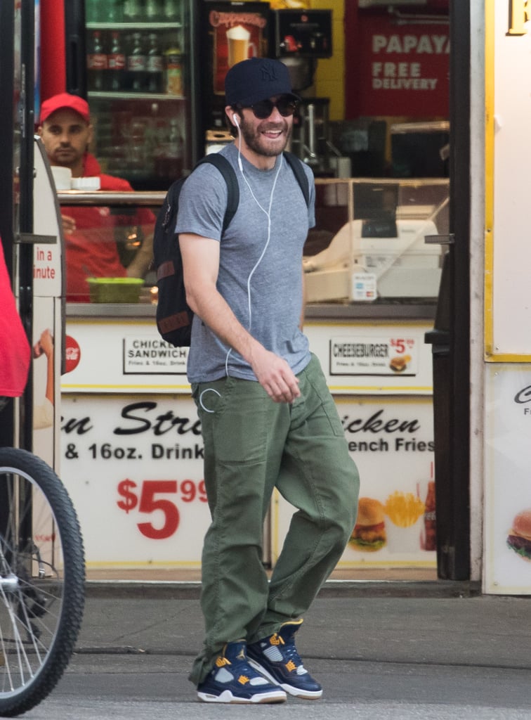 Jake Gyllenhaal Walking in NYC June 2016