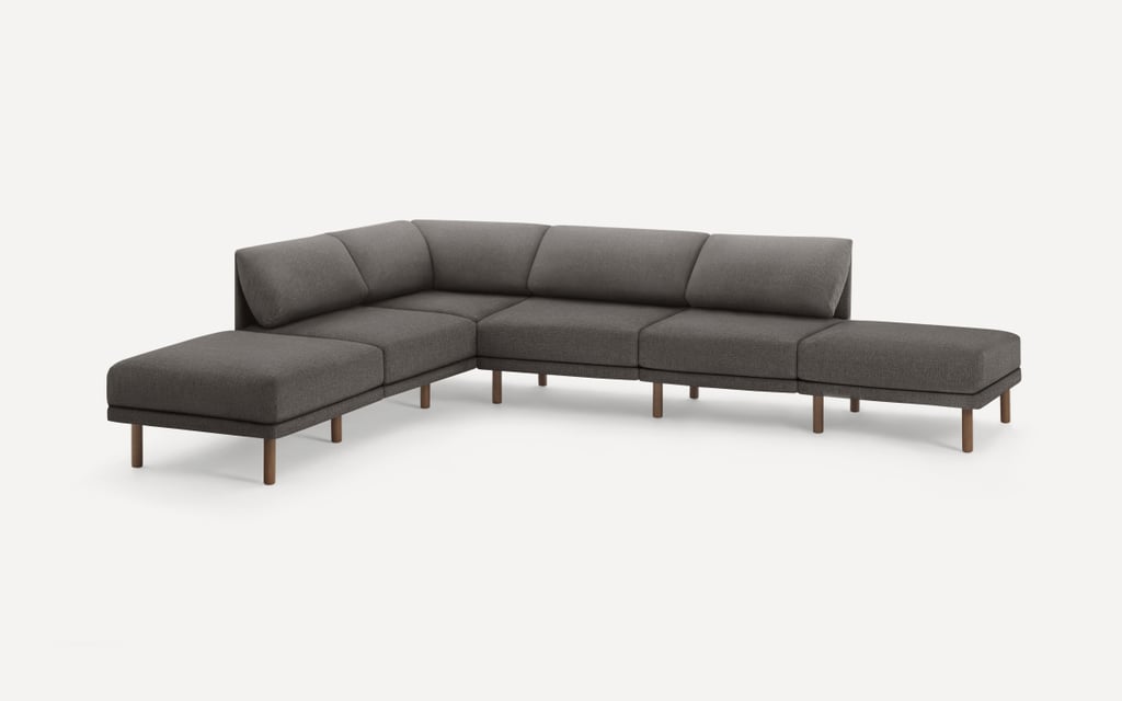 Burrow Range 6-Piece Open Sectional Double Lounger