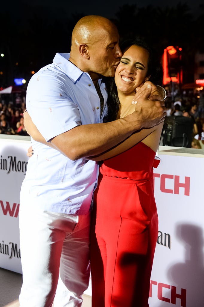 For the most part, Dwayne "The Rock" Johnson keeps his personal life out of the spotlight, but thanks to Instagram and a select number of red carpet appearances, the 45-year-old actor has given us a sneak peek at his family life. The former wrestler is already a father to 16-year-old daughter Simone Alexandra with his first wife, Dany Garcia, and welcomed his second child with longtime girlfriend Lauren Hashian in December 2015. Dwayne also recently announced that he and Lauren have another baby girl on the way. We've rounded up our favorite father-daughter moments between Dwayne and Simone. 

    Related:

            
            
                                    
                            

            Get a Rare Glimpse of Dwayne Johnson and Lauren Hashian&apos;s Love Story