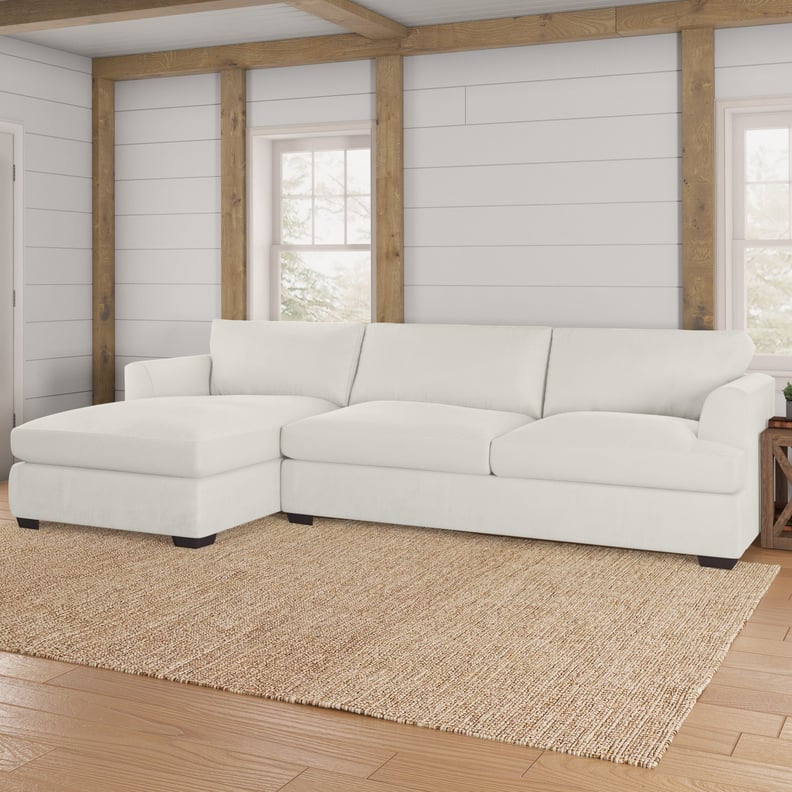 A Cozy Sectional: Joss & Main Alarice Wide Sofa & Chaise