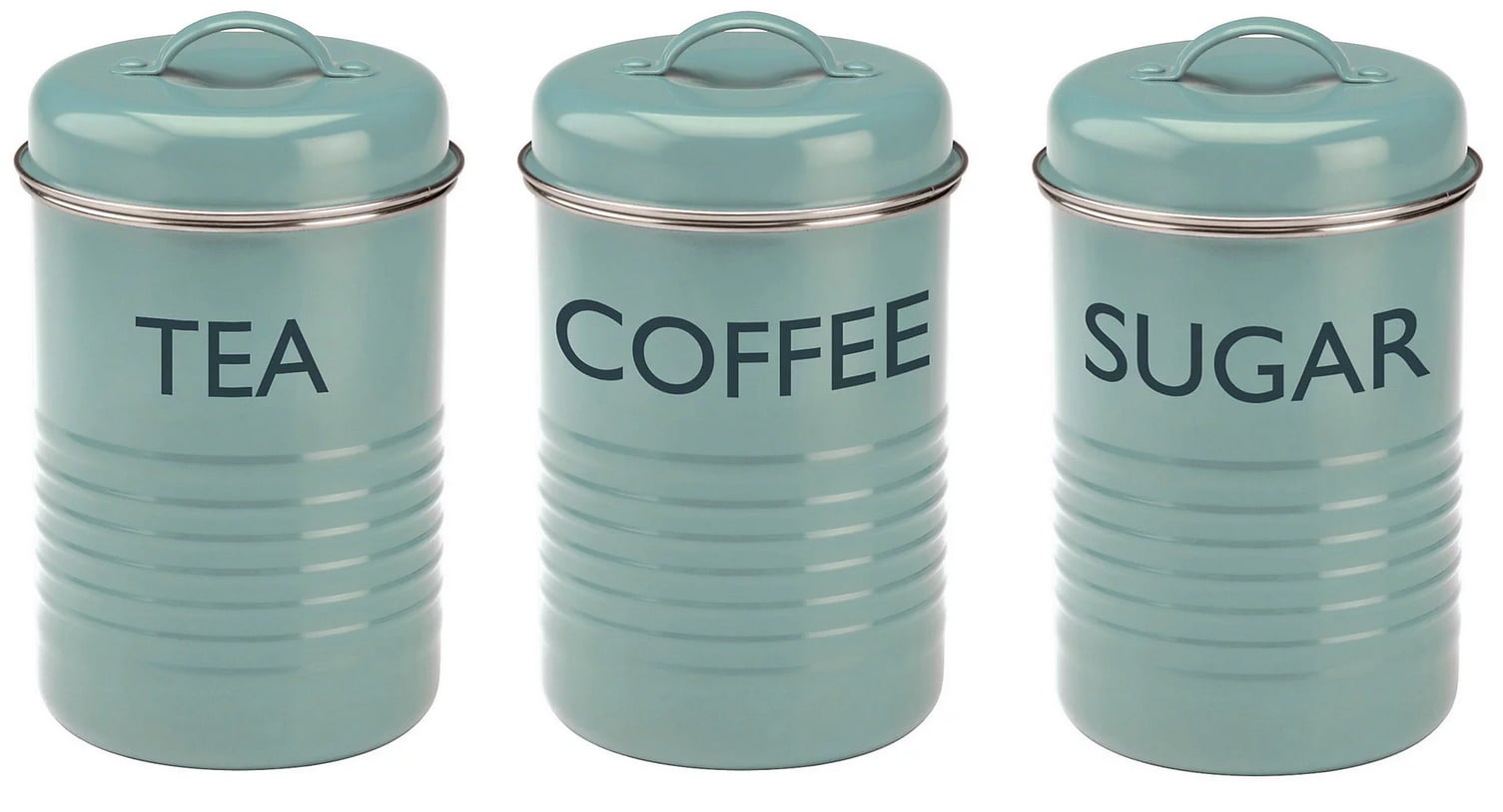 Coffee and Tea Canisters (40) This Affordable Kitchen Transformation Is Filled With DIYs