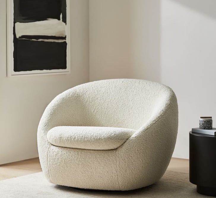 Fuzzy armchair best sale