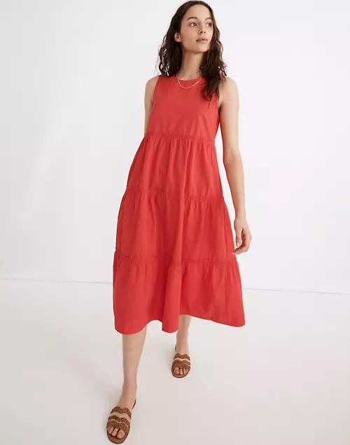 Madewell Petite Cattail Tiered Dress | Best Clothes For Petites From ...