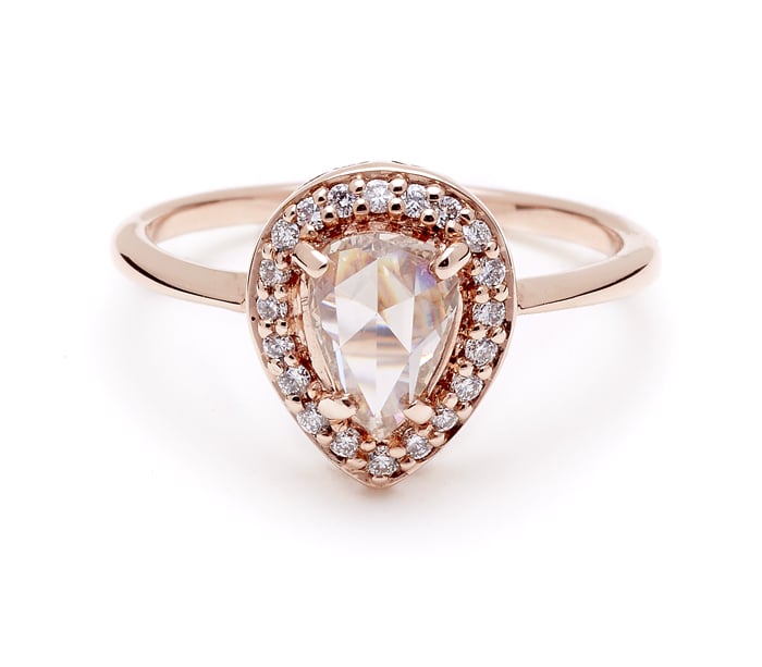 Anna Sheffield Rose Gold Engagement Ring