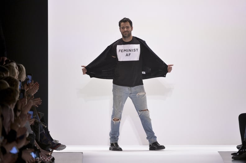 Jonathan Simkhai Stepped Out in a "Feminist AF" Shirt