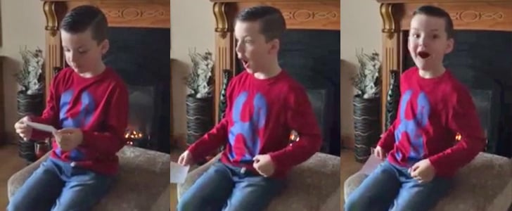 Irish Boy Finds Out He's Going to Be a Big Brother