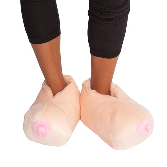 Boob Slippers on Amazon