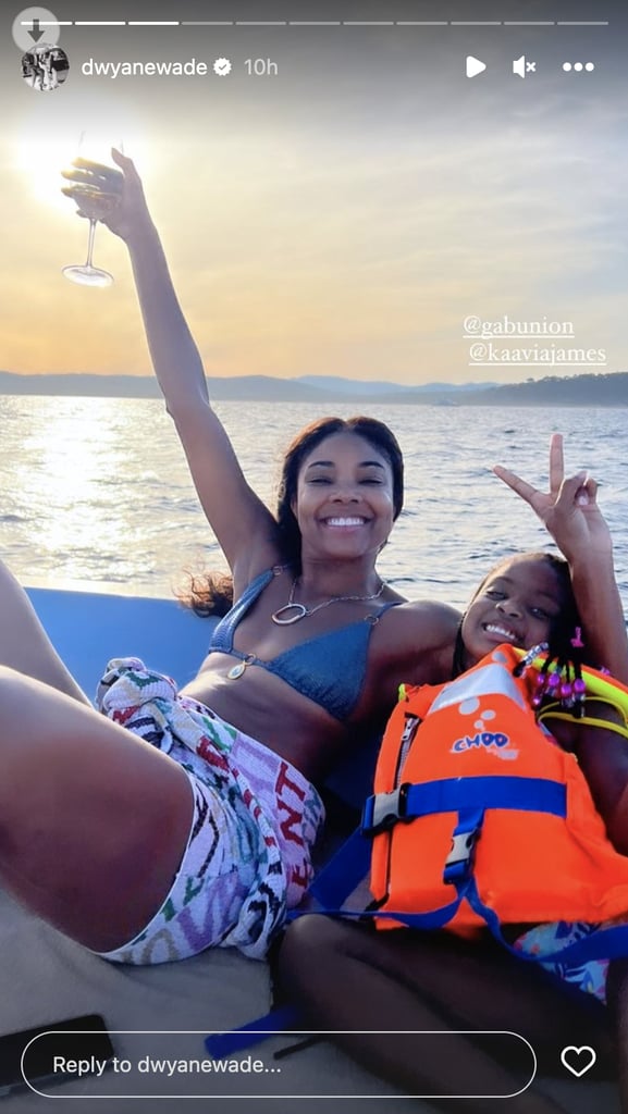 Gabrielle Union and Dwyane Wade's Family Holiday in France