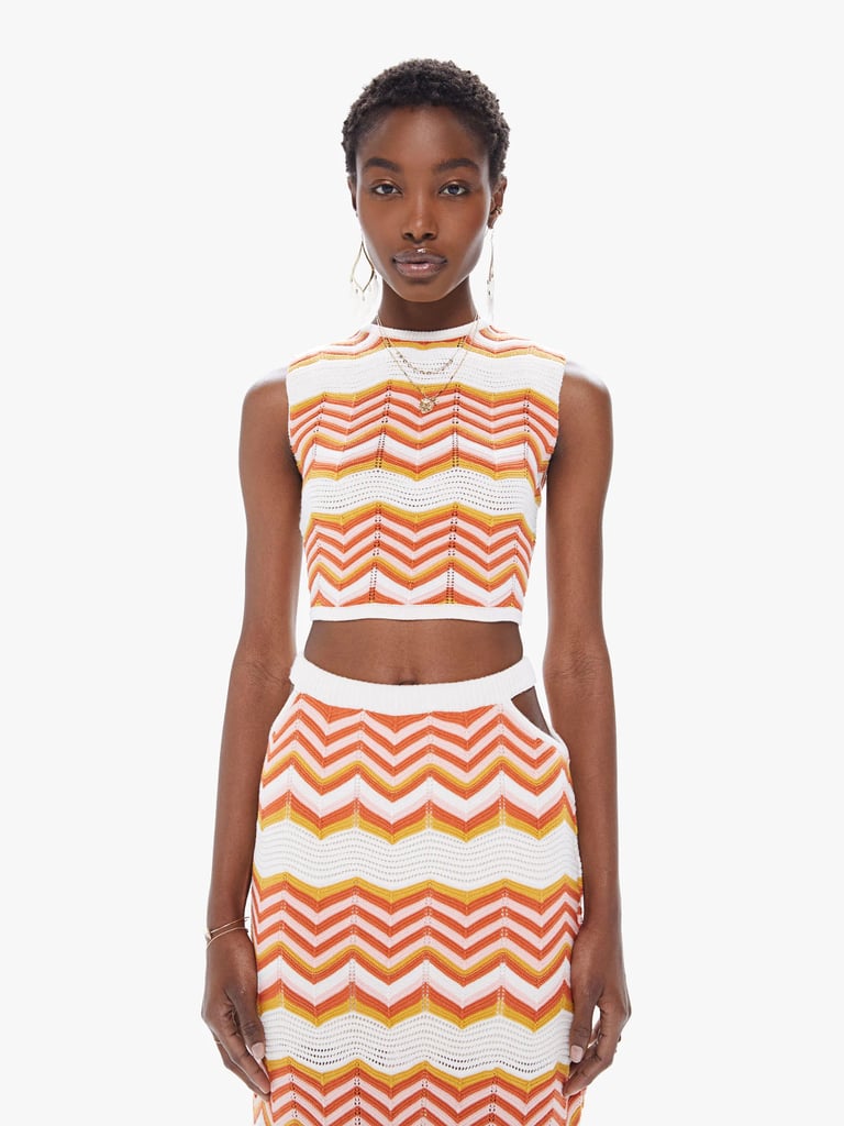 Mother Denim The Open Back Tank Top ($157)