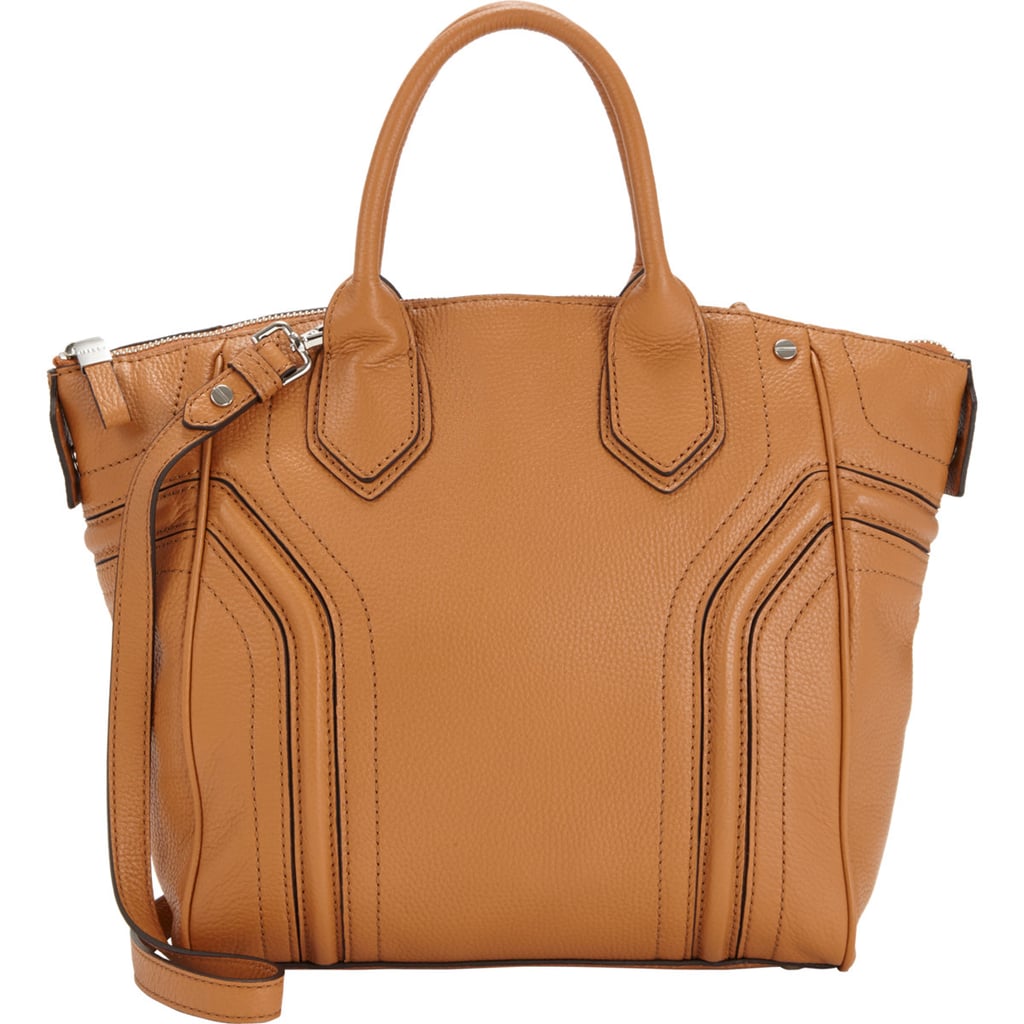 Milly Brown Leather Zooey Tote