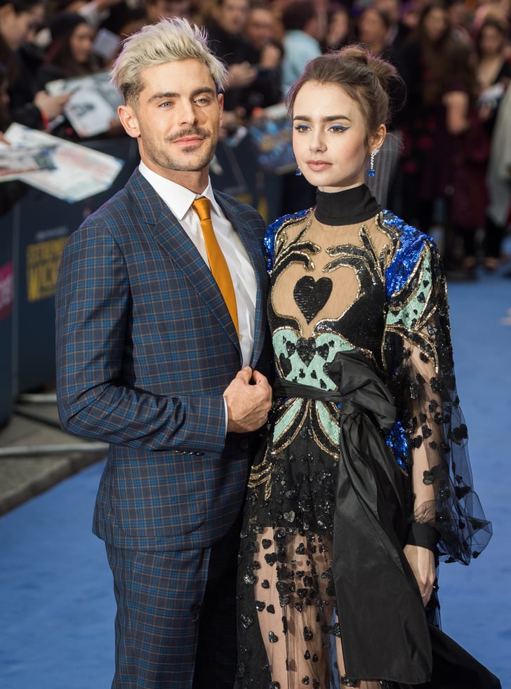 Lily Collins Gown With Hands and Heart 2019 | POPSUGAR ...