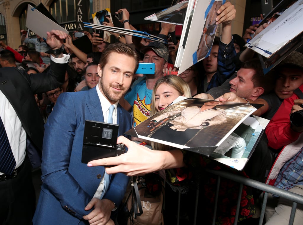 Ryan Gosling at The Nice Guys Premiere in LA May 2016