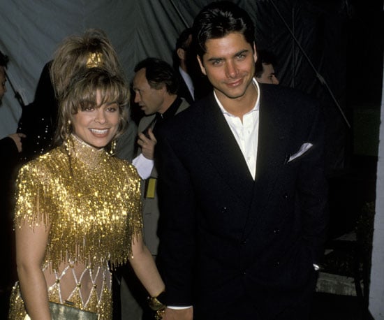 Paula Abdul arrived hand in hand with John Stamos in 1990 (yep, they dated).