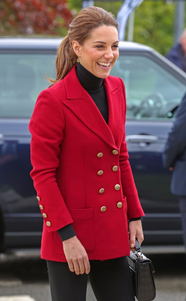 Kate Middleton Red Jacket May 2019