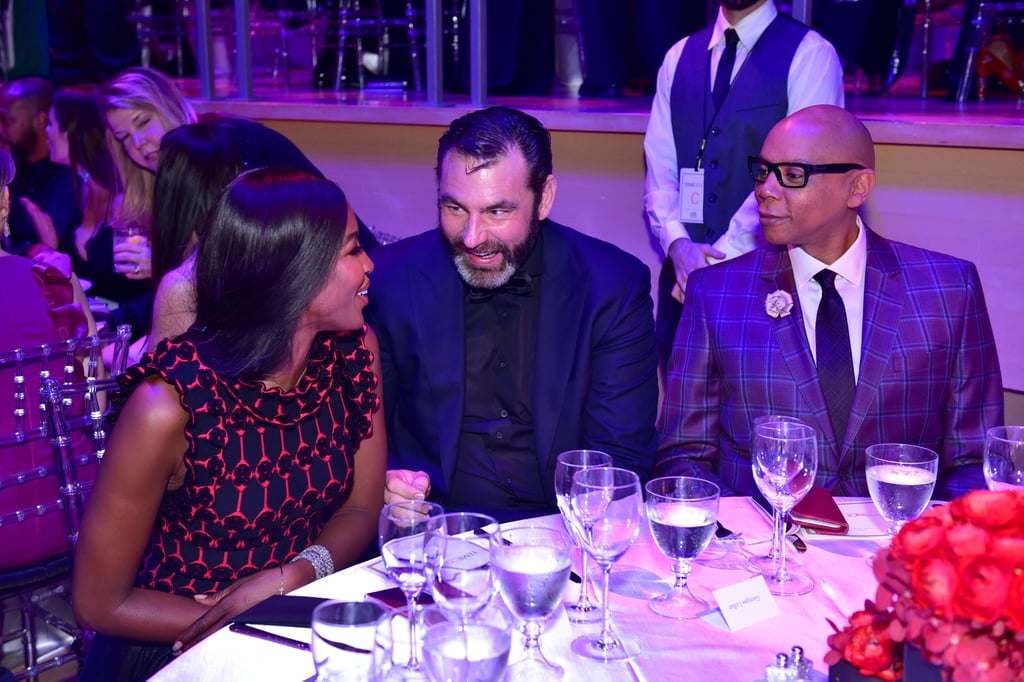 RuPaul and Georges LeBar at Time 100 Gala in 2017