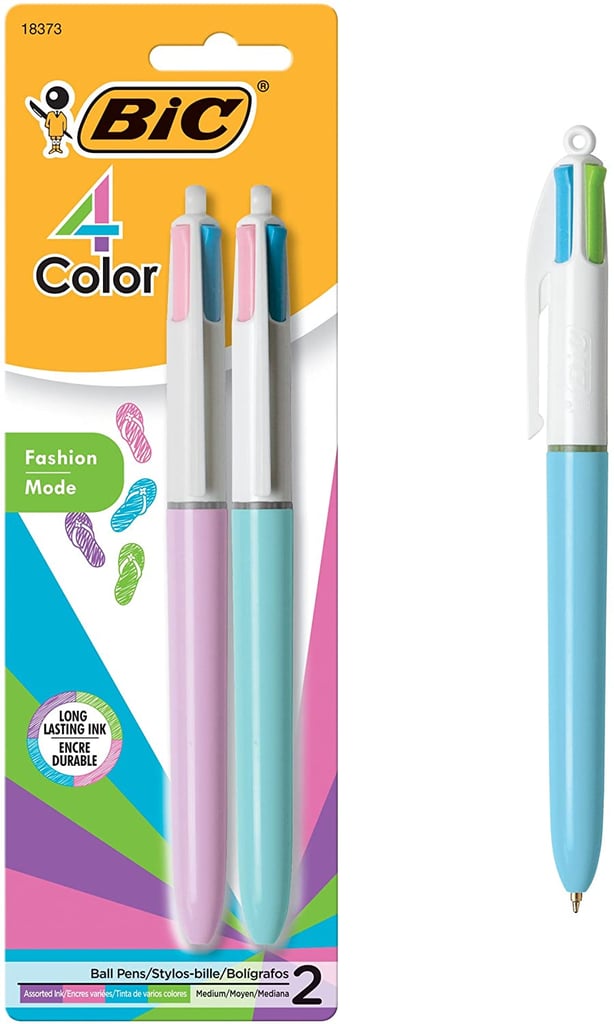 For Color Coding: BIC 4 Color Fashion Ball Pen