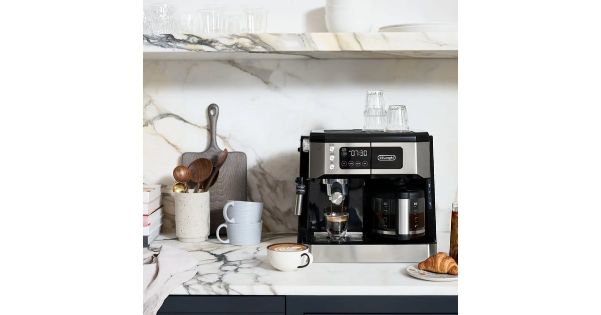 A Coffee Machine DeLonghi Coffee and Espresso Combo Brewer Best