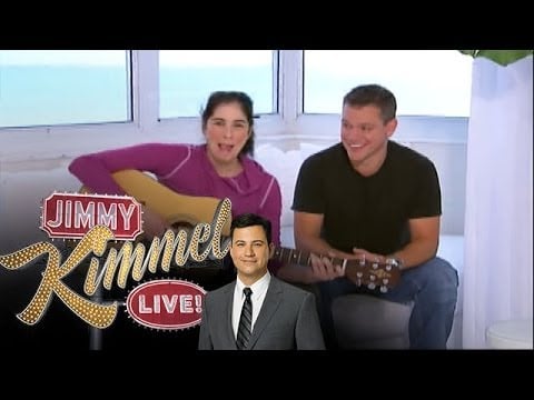 When He Starred in Sarah Silverman's "I'm F*cking Matt Damon" Video