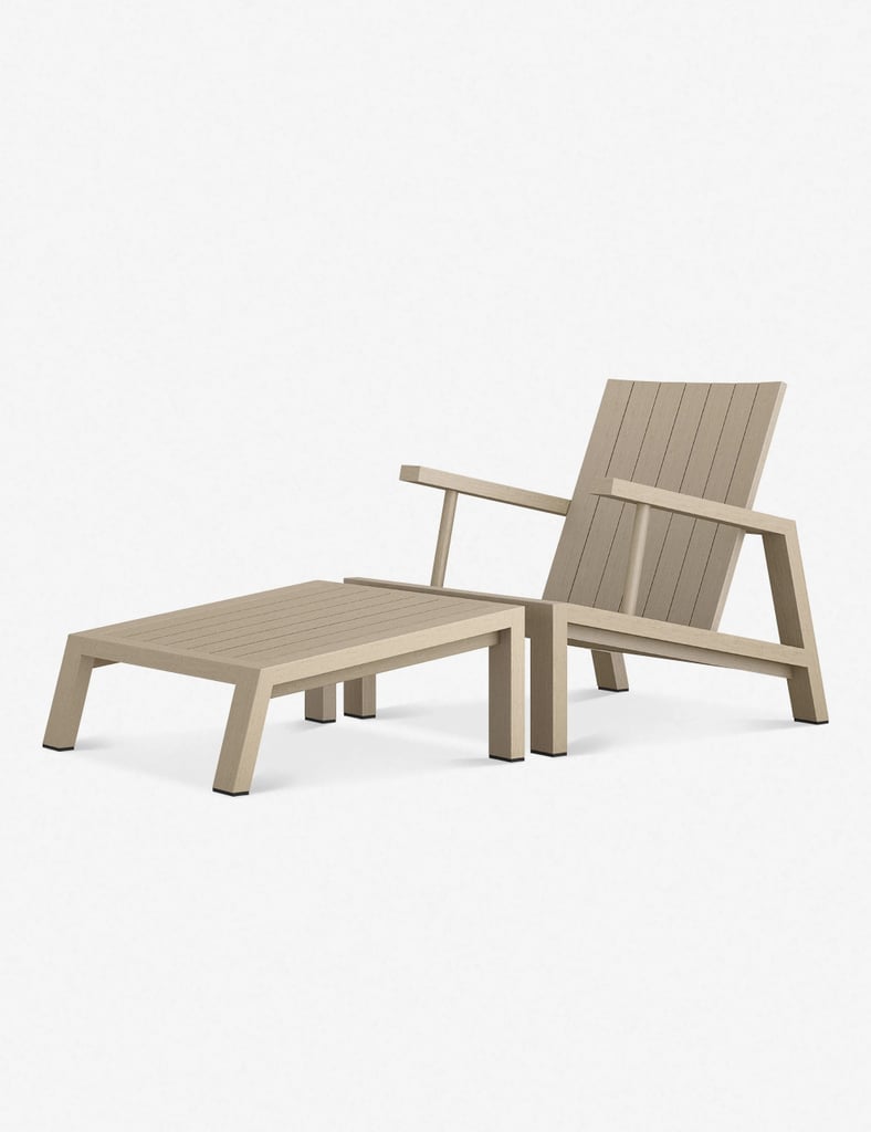 An Adirondack Lounger: Lulu and Georgia Adym Indoor / Outdoor Accent Chair