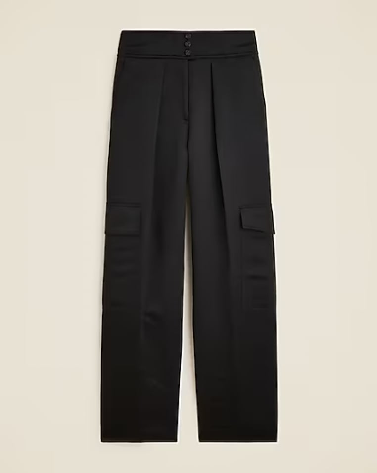 Christopher John Rogers x J.Crew high-rise cargo pants