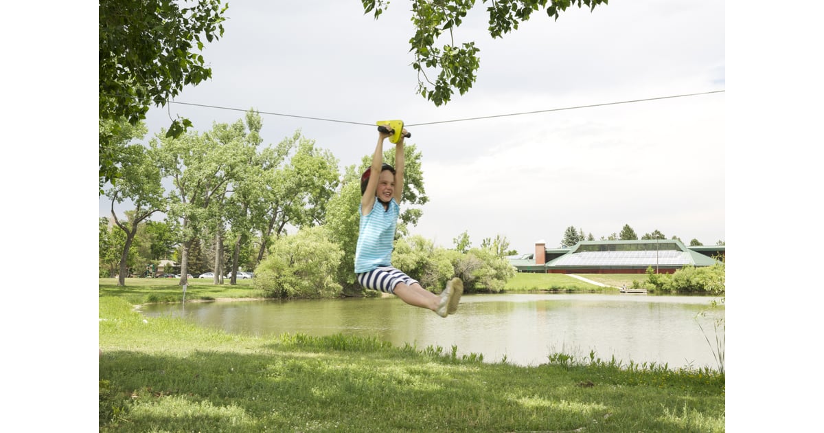 BYA Sports Skyline Zipline Up Your Backyard's Fun Factor With These New Additions POPSUGAR Moms