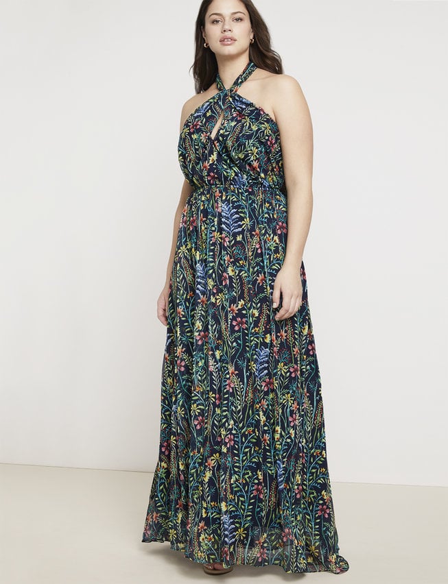 Jason Wu/ELOQUII Halter Maxi Dress