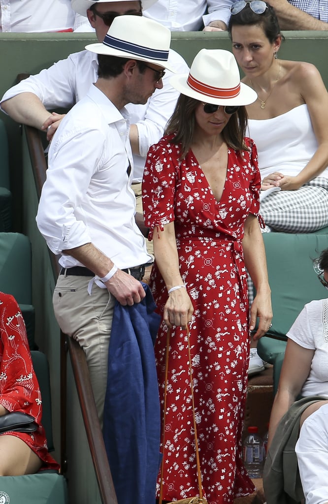 Pippa Middleton Red Ralph Lauren Dress