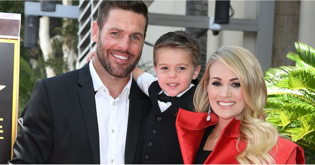 Pregnant Carrie Underwood Gets Help Tying Her Shoelaces POPSUGAR Family