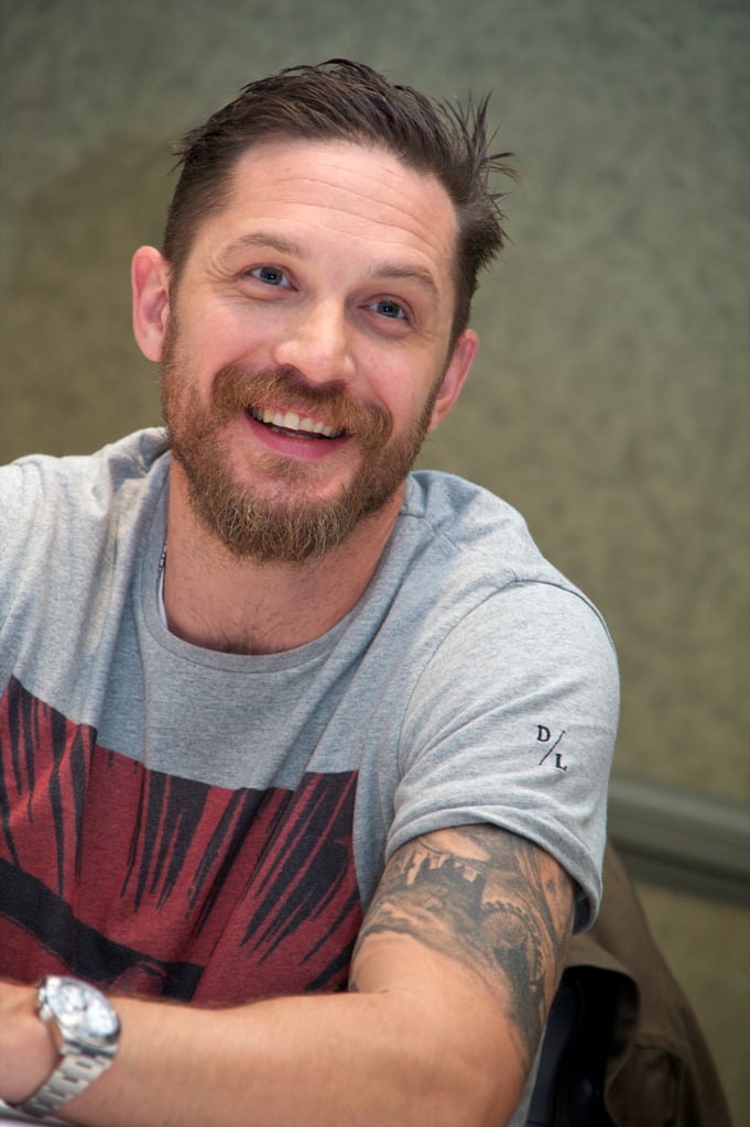 Tom Hardy Smiling Pictures | POPSUGAR Celebrity Photo 5