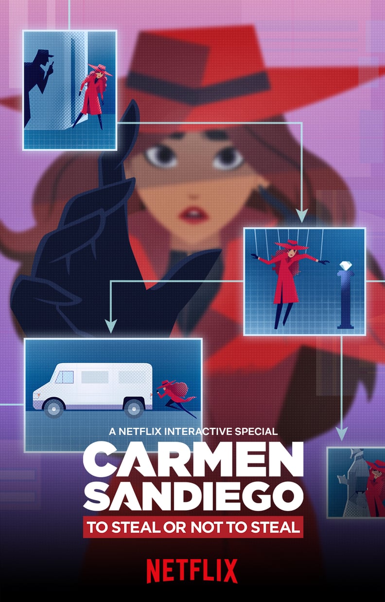 Netflix's Carmen Sandiego: To Steal or Not to Steal Promotional Posters