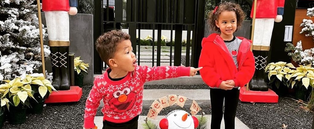 Chrissy Teigen's 2020 Holiday Photos of Miles and Luna