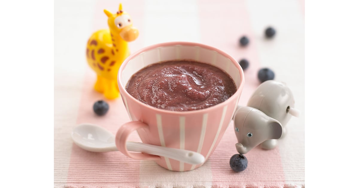 Pear and Plum Compote Baby Food Puree Recipes POPSUGAR Moms Photo 9