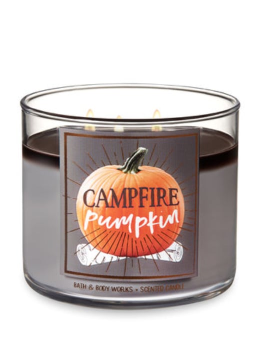 Campfire Pumpkin Three-Wick Candle